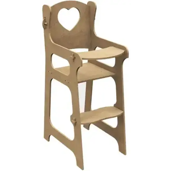 Gomille Gomille MDF Eetstoel 57x23x30cm