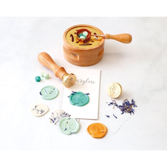 Graine Creative Graine Creative Zegel Wax Set Natuur