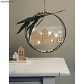 Rayher Houten Deco Licht huisjes 5,5-10cm 4st