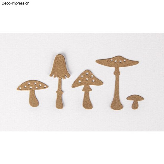 Rayher Rayher Stansmal Paddenstoelen
