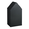 Rayher Vouwdoosje Huis Set 10x7,5x20cm Zwart 3st
