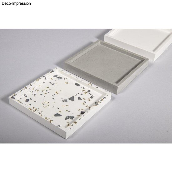 Rayher Silicone Gietmal Vierkant 10x10x1,5cm