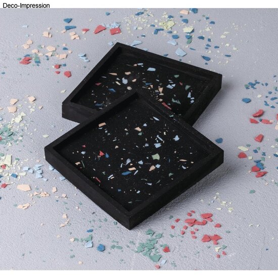 Rayher Silicone Gietmal Vierkant 10x10x1,5cm