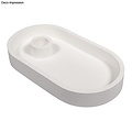 Rayher Silicone Gietmal Kaarsenstandaard Ovaal 18,5x10,3x2,5cm