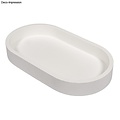 Rayher Silicone Gietmal Kaarsenstandaard Ovaal 18,5x10,3x2,5cm