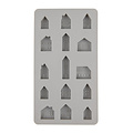 Rayher Silicone Gietmal Mini Lichthuisjes Diverse Maten 15st