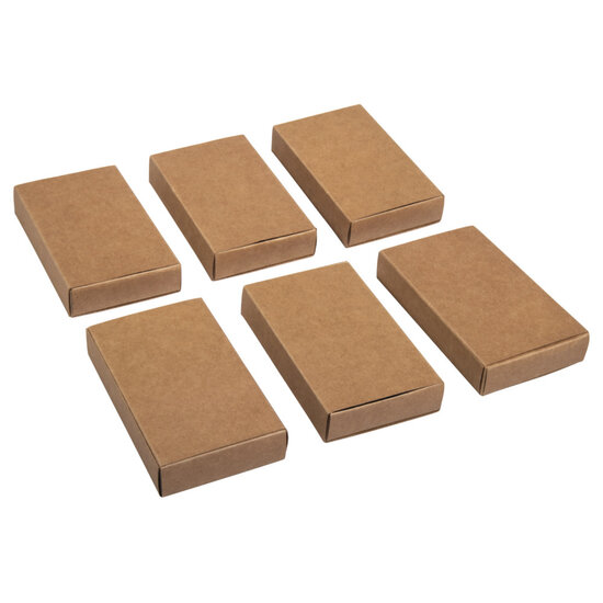 Rayher Luciferdoosjes XL 11x6,5x2cm Kraft 6st