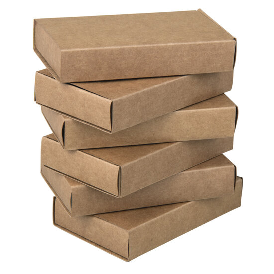 Rayher Luciferdoosjes XL 11x6,5x2cm Kraft 6st