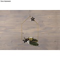 Rayher Metalen Huizen Goud 3st 13,5-18x19-27,5cm