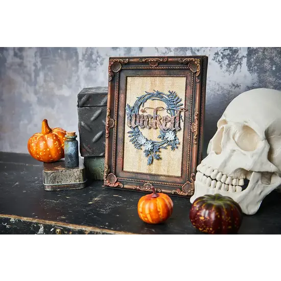 Tim Holtz Sizzix Tim Holtz Thinlits Die Holtz Vault Halloween Foliage Wreath 14Pcs