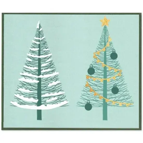 Sizzix Sizzix Clear Stamp & Stencil A5 Cosmopolitan Christmas Merry & Light 16pcs