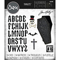 Tim Holtz Sizzix Tim Holtz Thinlits Die Set Vault Halloween Coffin Box 34Pcs