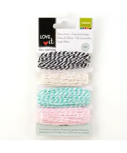 Love It Bakers Twine touw 1mm 4x10m