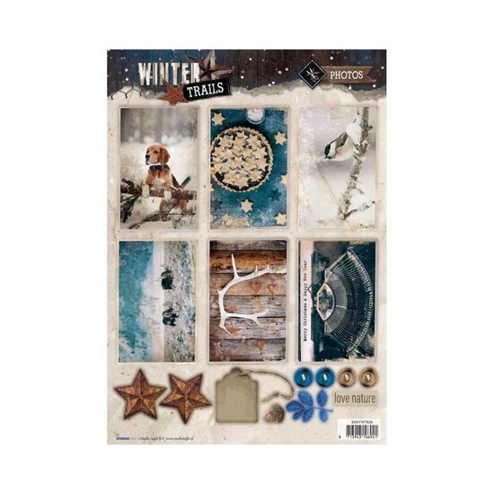 Studio Light Studio Light Winter Trails 3D Stansvel nr. 626