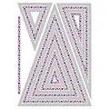 Sizzix Sizzix Framelits Dies Patti's Perfect Triangles 16pcs