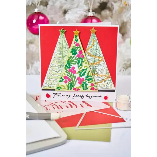 Sizzix Sizzix Framelits Dies Patti's Perfect Triangles 16pcs