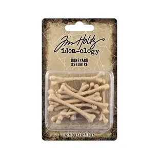 Tim Holtz Idea-Ology Halloween Boneyard 12pcs