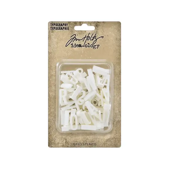 Tim Holtz Tim Holtz Idea-Ology Halloween Typography 73pcs
