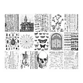 Tim Holtz Tim Holtz Idea-Ology Halloween Collage Paper 30pcs