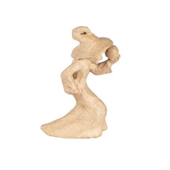 Decopatch Decopatch Papier Maché Heks met Kristallen Bol 15x8x20cm