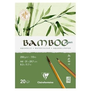 Bamboo Aquarel Blok A4 250g 20 vel