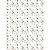 Clairefontaine Vel Decopatch Papier Textuur Kerstbomen en Rendieren Wit/Roze/Bruin
