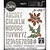Tim Holtz Sizzix Thinlits Die Set Tim Holtz Vault Seasonal Sketch 43Pcs