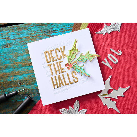 Tim Holtz Sizzix Thinlits Die Set Tim Holtz Vault Seasonal Sketch 43Pcs