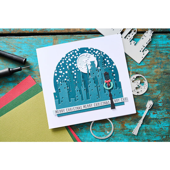 Tim Holtz Sizzix Thinlits Die Set Tim Holtz Vault Christmas Magic 12Pcs