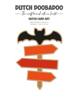 Dutch Doobadoo Dutch Card Art A5 Signpost Bat