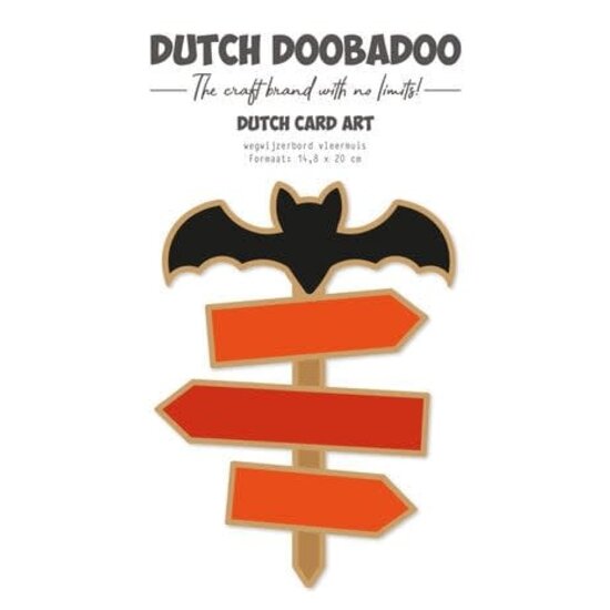 DDBD Dutch Doobadoo Dutch Card Art A5 Signpost Bat