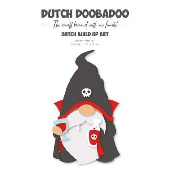 DDBD Dutch Doobadoo Dutch Build up Art A5 Gnome Vampire