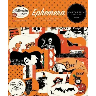 Carta Bella Ephemera Halloween Fun 33 pcs