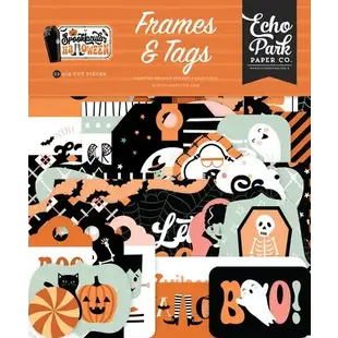 Echo Park Frames & Tags Spooktacular Halloween 33 pcs