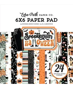Echo Park Paper Pad 6x6'' Spooktacular Halloween