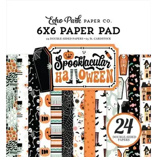 Echo Park Paper Pad 6x6'' Spooktacular Halloween