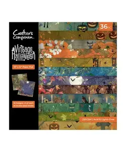 Crafter's Companion Paper Pad 12x12'' Vintage Halloween