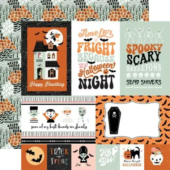 Echo Park Echo Park Paper Pad 12x12'' Spooktacular Halloween