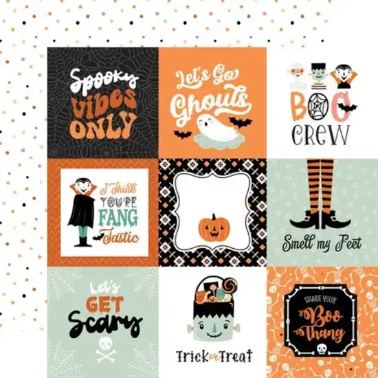 Echo Park Echo Park Paper Pad 12x12'' Spooktacular Halloween
