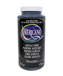 Americana Decor Acryl 473ml Lamp Ebony Black