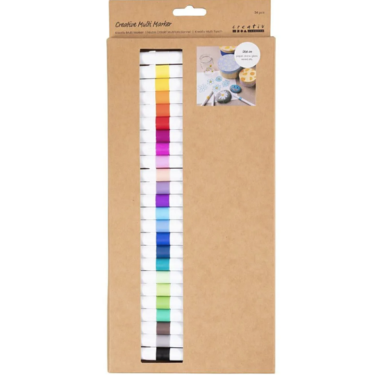 Creotime Creatieve Multi Markers/Stiften 24st