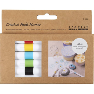Creatieve Multi Markers/Stiften 6st