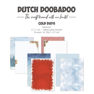 Dutch Doobadoo Cold Days A4 Paper Pack