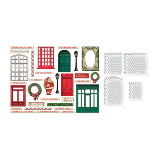 Tim Holtz Tim Holtz Idea-Ology Baseboards + Transparencies Christmas 2024