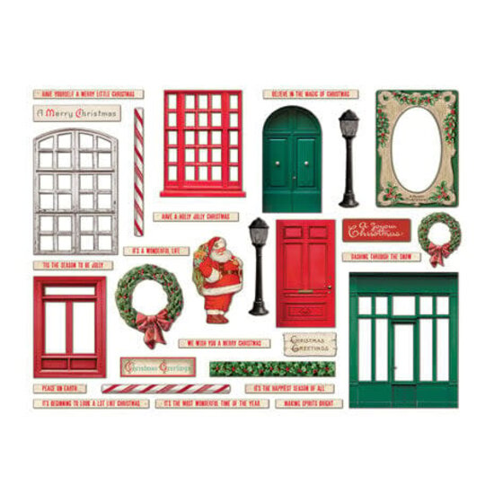 Tim Holtz Tim Holtz Idea-Ology Baseboards + Transparencies Christmas 2024