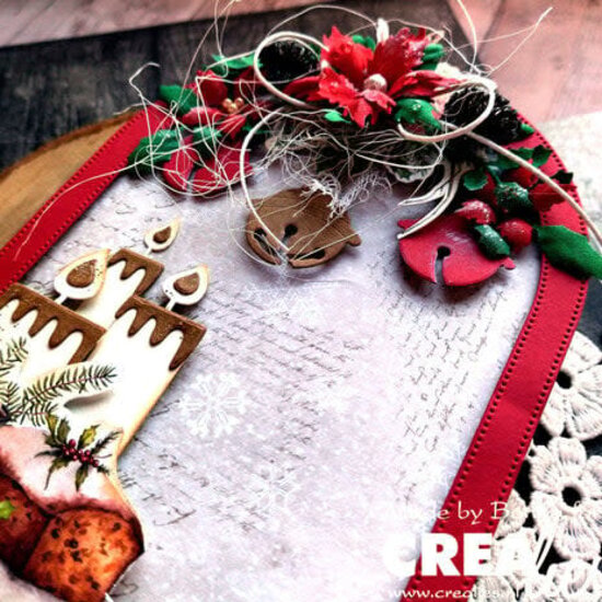 Crealies Crealies Stansmal Kerstbelletjes