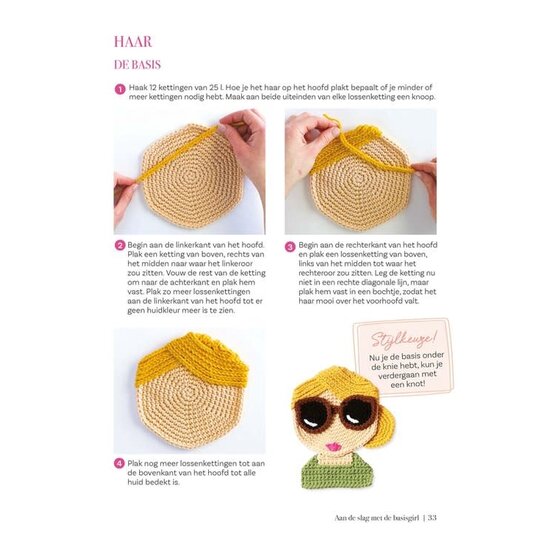 Kosmos Crochet Girls Leer Je Eigen Avatar Haken In 1 Dag Van Colleen Lynch