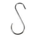 Rayher Metalen S-haken 2,6x6,1cm 4st, zilver