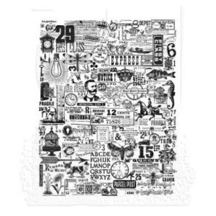 Tim Holtz Cling Stamp Hodgepodge