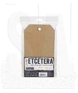Tim Holtz Etcetera Thickboard 4 1/2" x 8" Mini Tag